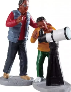 Lemax stargazing s/2 kerstdorp figuur type 3 2019