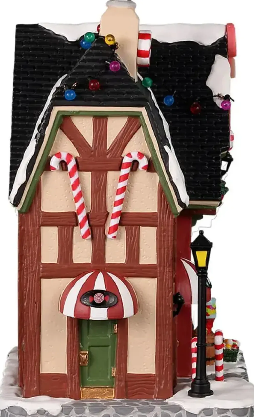 Lemax sugar plum's penny candy verlicht kersthuisje Caddington Village 2022