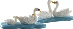 Lemax swans s/2 kerstdorp figuur type 3 2018
