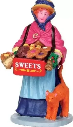 Lemax sweet seller kerstdorp figuur type 2 Caddington Village 2014