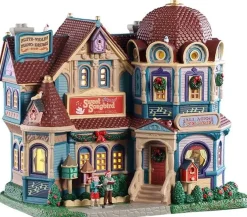 Lemax sweet songbird music school verlicht kersthuisje Caddington Village 2025
