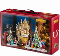 Lemax tannenbaum christmas shoppe set Caddington Village 2025
