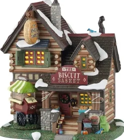 Lemax the biscuit basket verlicht kersthuisje Vail Village 2025