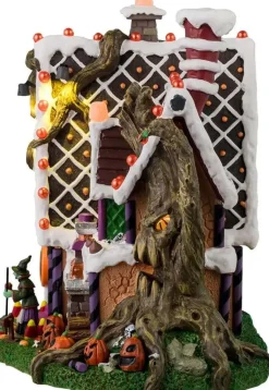 Lemax the candy witch cottage verlicht huisje Spooky Town 2024