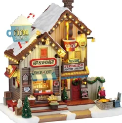 Lemax the cocoa shanty verlicht kersthuisje Harvest Crossing 2026