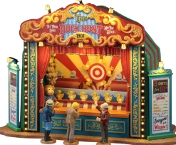 Lemax the duck hunt bewegend kersthuisje Carnival 2025