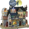 Lemax the full moon diner bewegend huisje Spooky Town 2023