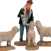 Lemax the good shepherd s/4 kerstdorp figuur type 3 Vail Village 2001
