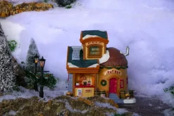 Lemax the nut hut verlicht kersthuisje Caddington Village 2024