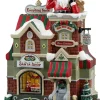 Lemax the santa shop verlicht kersthuisje Caddington Village 2024