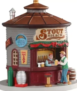 Lemax the stout shack verlicht kerstdorp tafereel 2020