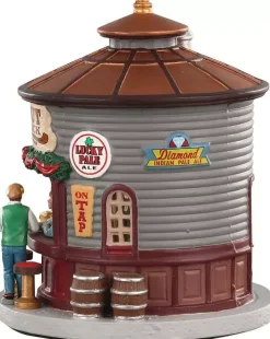 Lemax the stout shack verlicht kerstdorp tafereel 2020