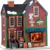 Lemax the tobacco & gift emporium verlicht kersthuisje Caddington Village 2024