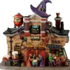 Lemax toil & trouble alehouse verlicht huisje Spooky Town 2023