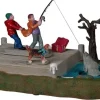 Lemax too big a catch bewegend kerstdorp tafereel Vail Village 2022