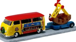 Lemax towing van with carnival ride kerstdorp tafereel Carnival 2026