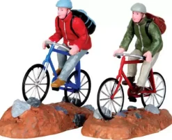Lemax trail blazers s/2 kerstdorp figuur type 5 Vail Village 2014
