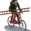 Lemax travelling chimney sweep kerstdorp figuur type 3 Caddington Village 2021