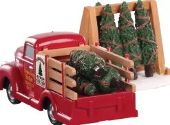 Lemax tree delivery s/2 kerstdorp tafereel Vail Village 2020