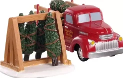 Lemax tree delivery s/2 kerstdorp tafereel Vail Village 2020