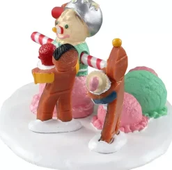 Lemax triple scoop snowman kerstdorp tafereel Sugar 'N' Spice 2021
