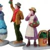 Lemax under the mistletoe s/3 kerstdorp figuur type 4 Caddington Village 2022