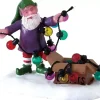 Lemax untangling the lights kerstdorp figuur type 2 Santa's Wonderland 2018