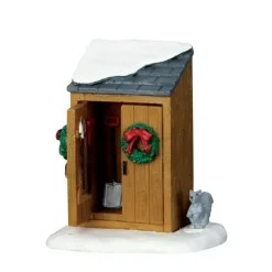 Lemax utility shed kerstdorp accessoire Caddington Village 2016