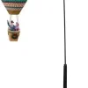 Lemax victorian hot air balloon bewegend kerstdorp tafereel Caddington Village 2022