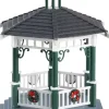 Lemax victorian park gazebo kerstdorp tafereel Caddington Village 2018