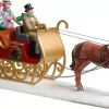 Lemax victorian sleigh ride kerstdorp tafereel Caddington Village 2020