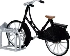 Lemax vintage bicycle s/2 kerstdorp accessoire 2014