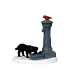 Lemax water fountain kerstdorp accessoire Caddington Village 2010