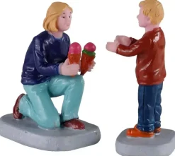 Lemax weekend treats s/2 kerstdorp figuur type 2 2020