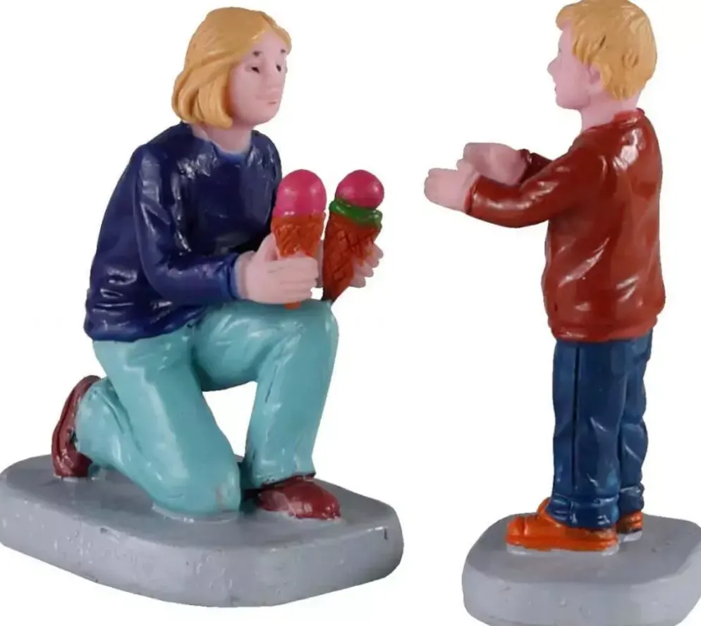 Lemax weekend treats s/2 kerstdorp figuur type 2 2020
