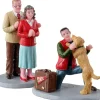 Lemax welcome home, set of 2 kerstdorp figuur type 4 2023