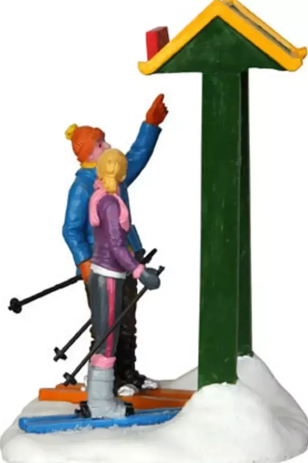 Lemax what's next? kerstdorp tafereel Vail Village 2014