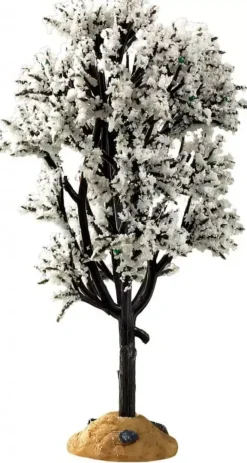 Lemax white hawthorn tree boom 2019