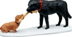 Lemax "who's pulling who?" kerstdorp figuur type 2 2025