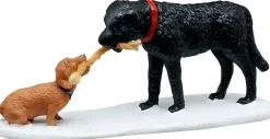 Lemax "who's pulling who?" kerstdorp figuur type 2 2025