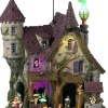 Lemax wicked garden coven bewegend huisje Spooky Town 2024