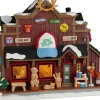 Lemax wild wooly's gift shop verlicht kersthuisje Vail Village 2022