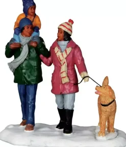 Lemax winter walk kerstdorp figuur type 4 2016