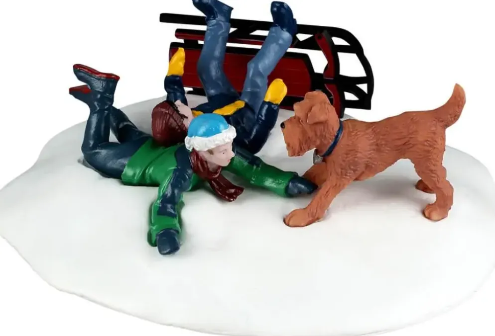 Lemax winter wipeout kerstdorp tafereel 2026