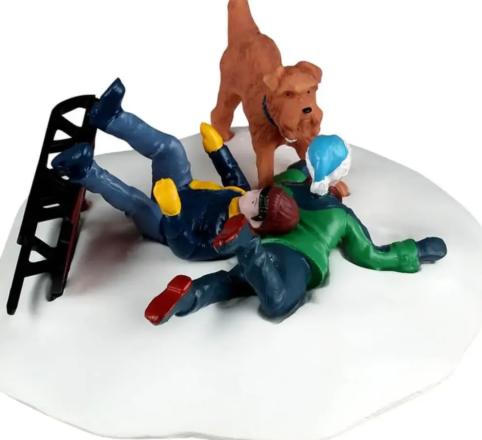 Lemax winter wipeout kerstdorp tafereel 2026