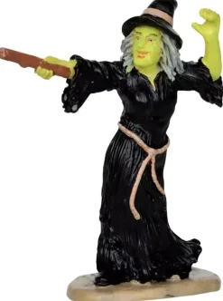 Lemax witch casts spell halloween figuur Spooky Town 2013