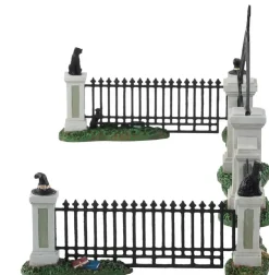 Lemax witch gate, set of 5 accessoire Spooky Town 2022