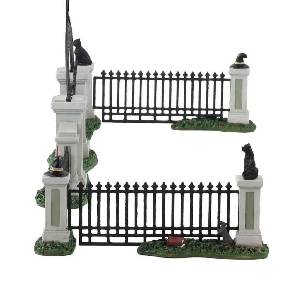 Lemax witch gate, set of 5 accessoire Spooky Town 2022
