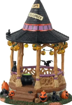 Lemax witch gazebo tafereel Spooky Town 2021