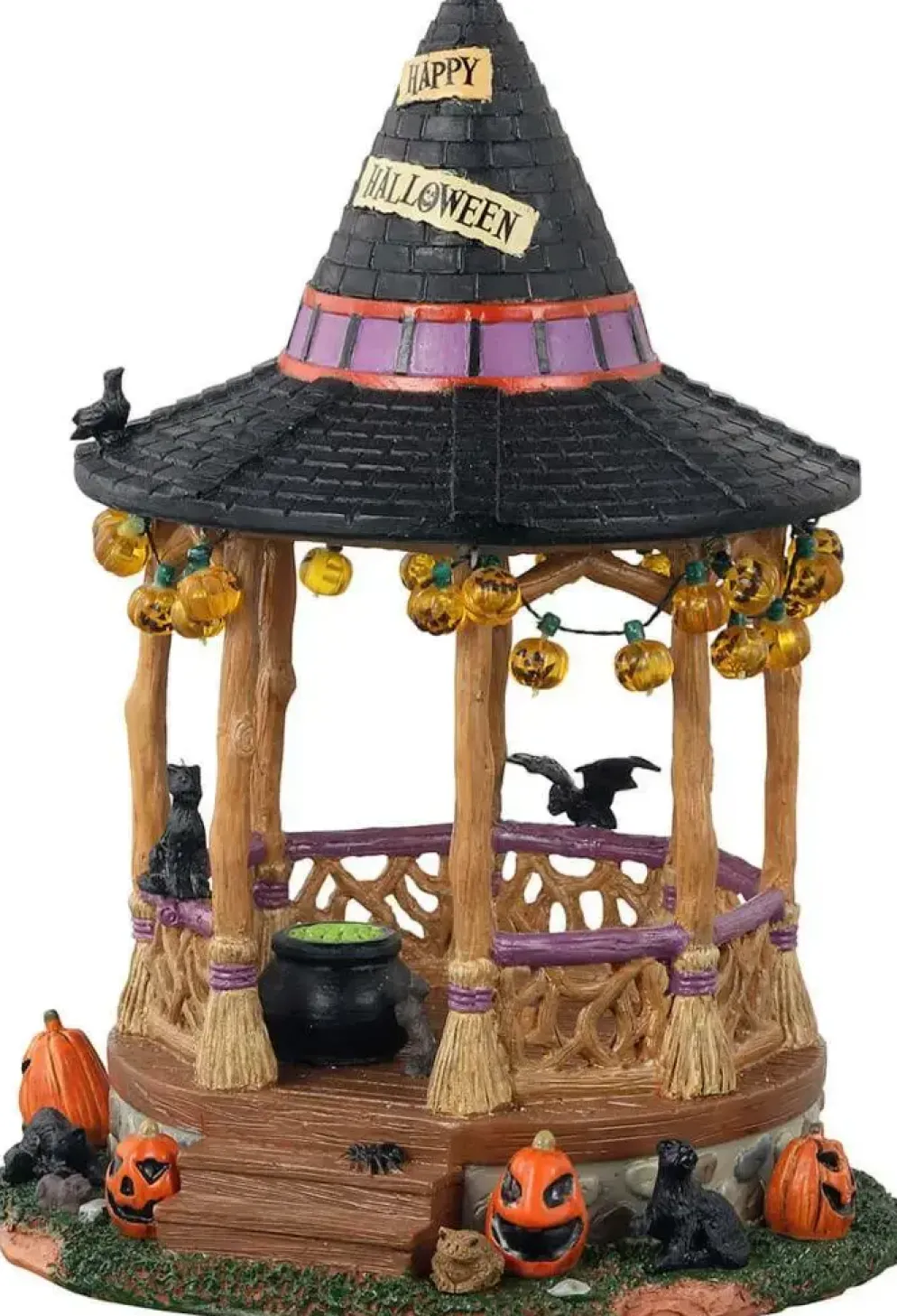 Lemax witch gazebo tafereel Spooky Town 2021